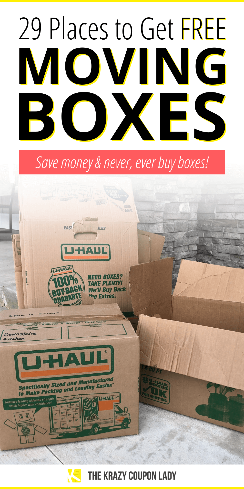 29 Places to Get Free Moving Boxes