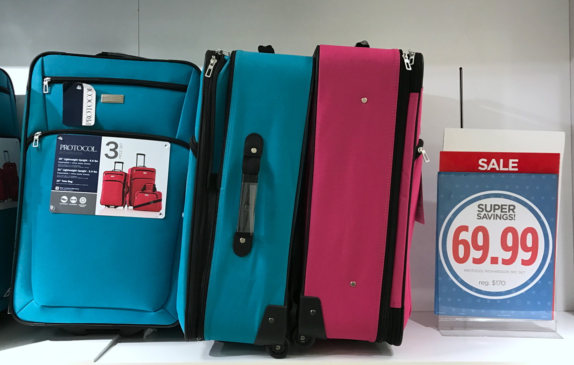 jcp luggage sale