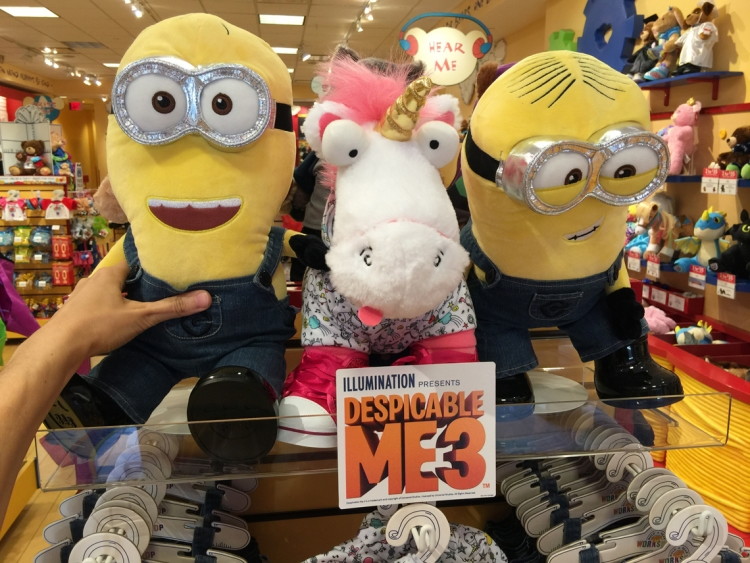 minions build a bear