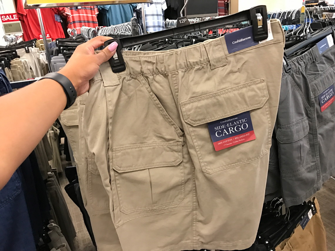 kohls men cargo pants