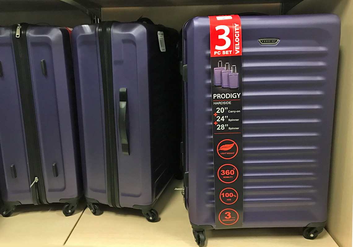 prodigy luggage purple