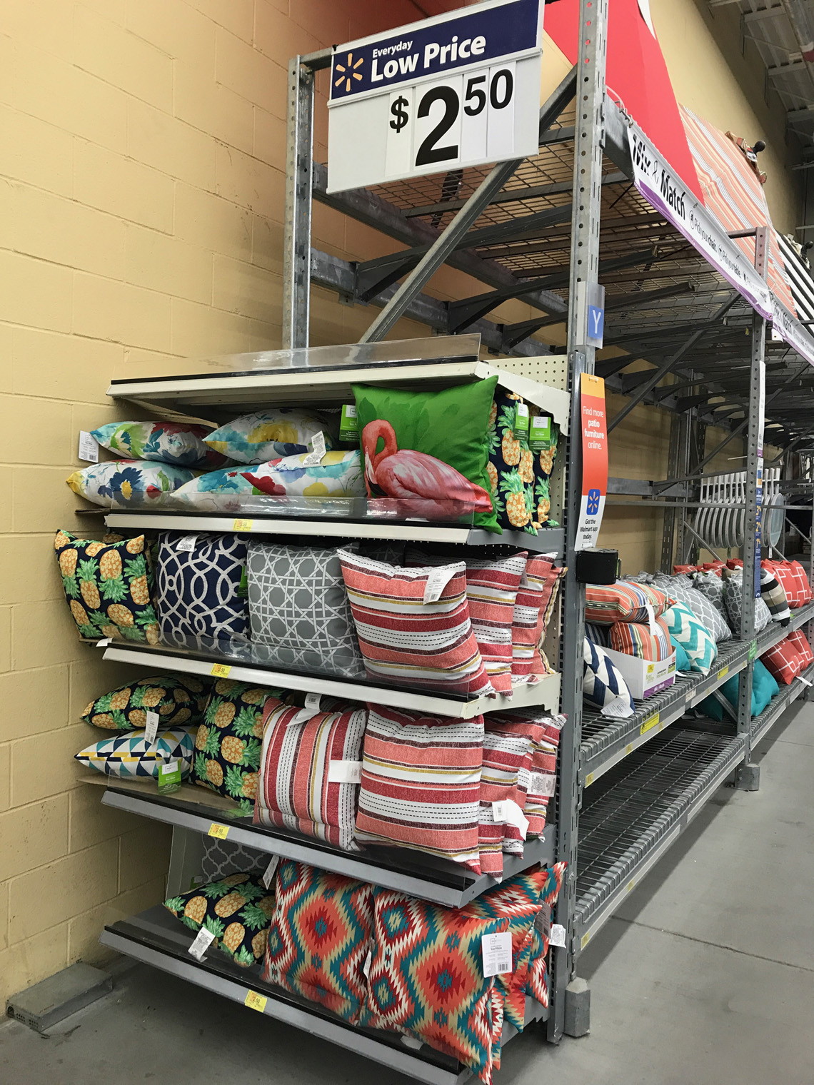 Clearance Find Patio Pillows Only 2 50 At Walmart The Krazy