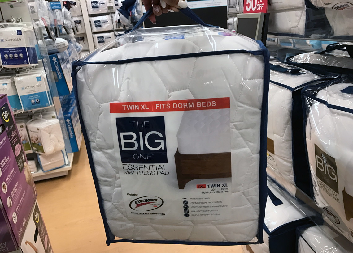 the big one essential mattress pad twin