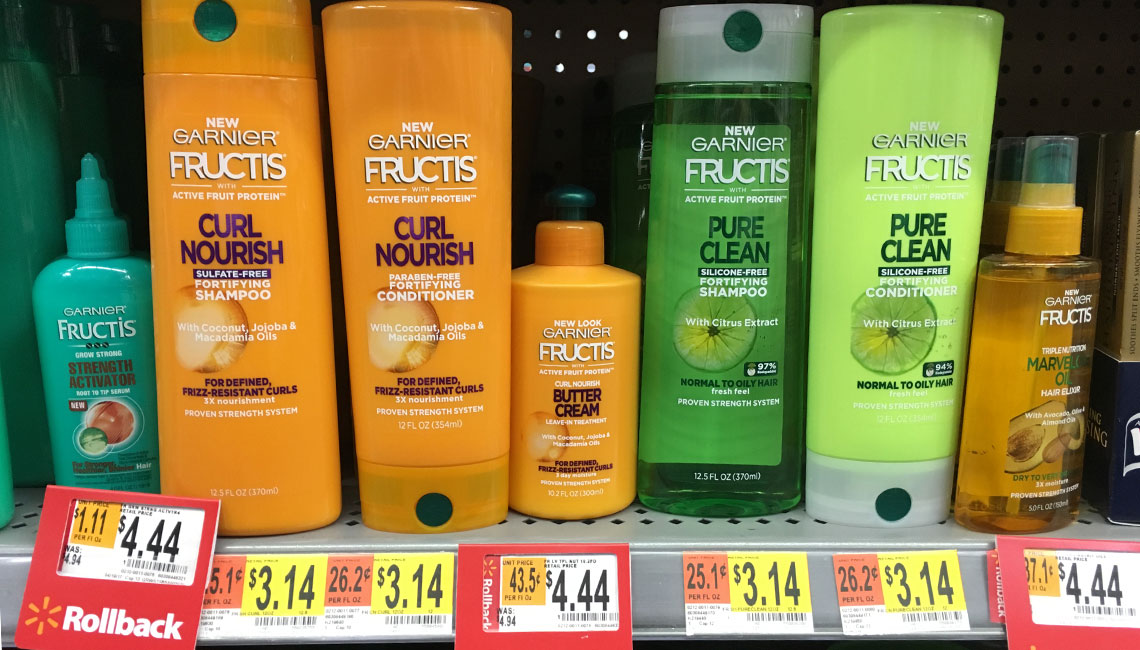 Garnier Hair Care Products As Low As 0 14 At Walmart The