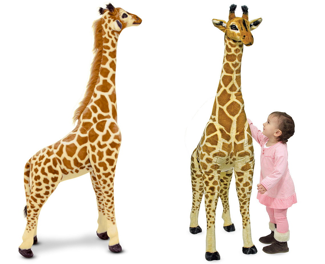 melissa and doug 4ft giraffe