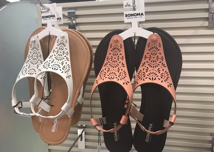 kohls ladies sandals