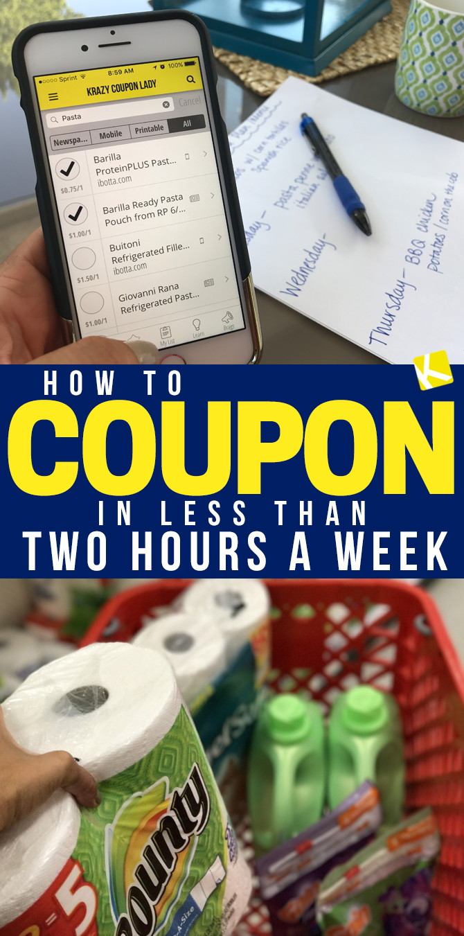 How to Coupon in Less than Two Hours a Week