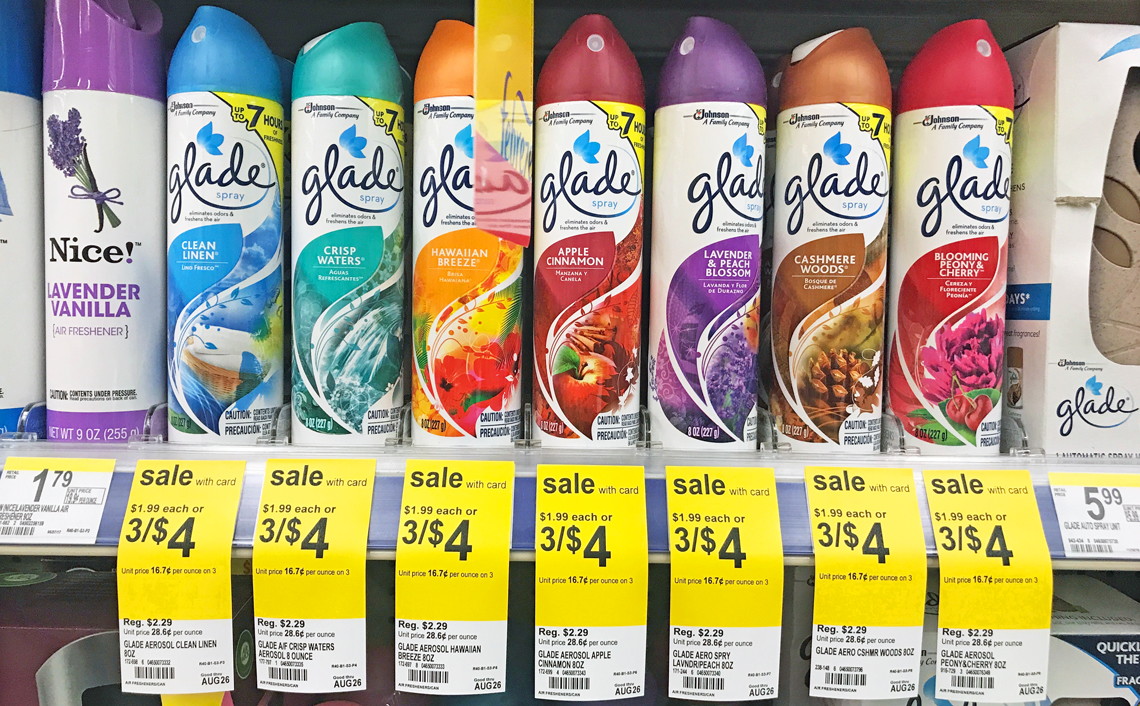 Glade Scented Oil Warmers Room Sprays Only 0 67 At