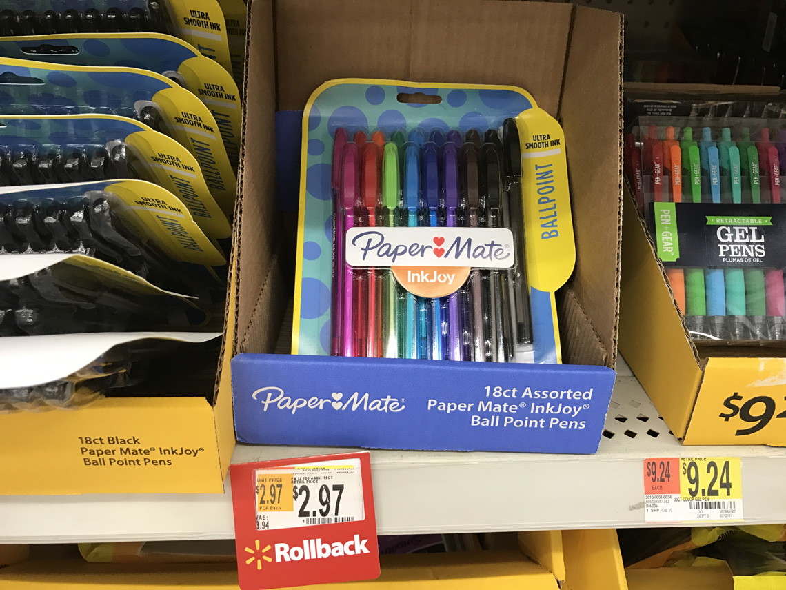 18 pack paper mate inkjoy ballpoint pens