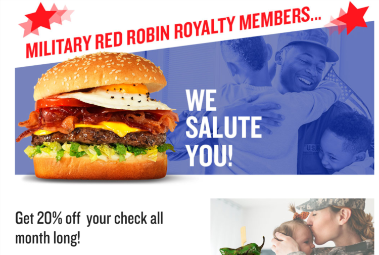 Select Service You must have a military ID to get this military discount at participating locations.
