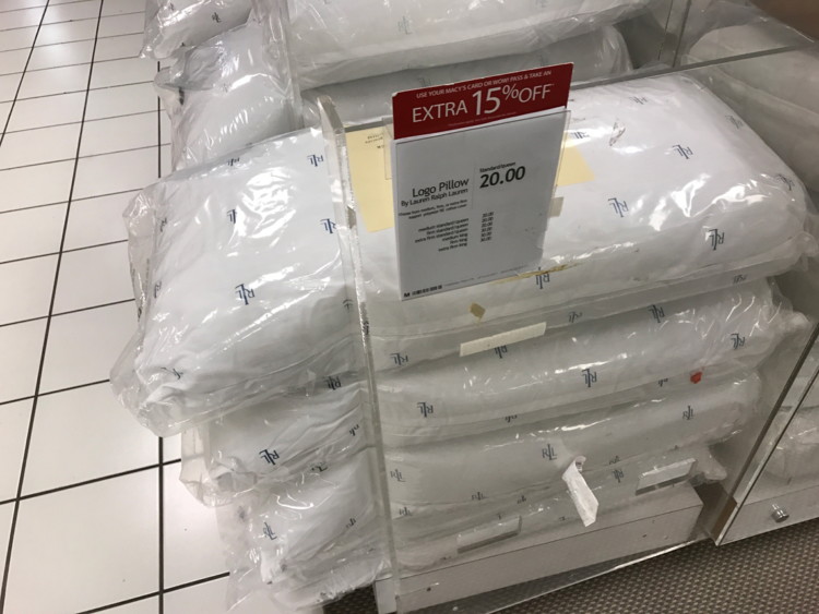 Lauren Ralph Lauren Logo Pillows As Low As 5 79 At Macy S Reg