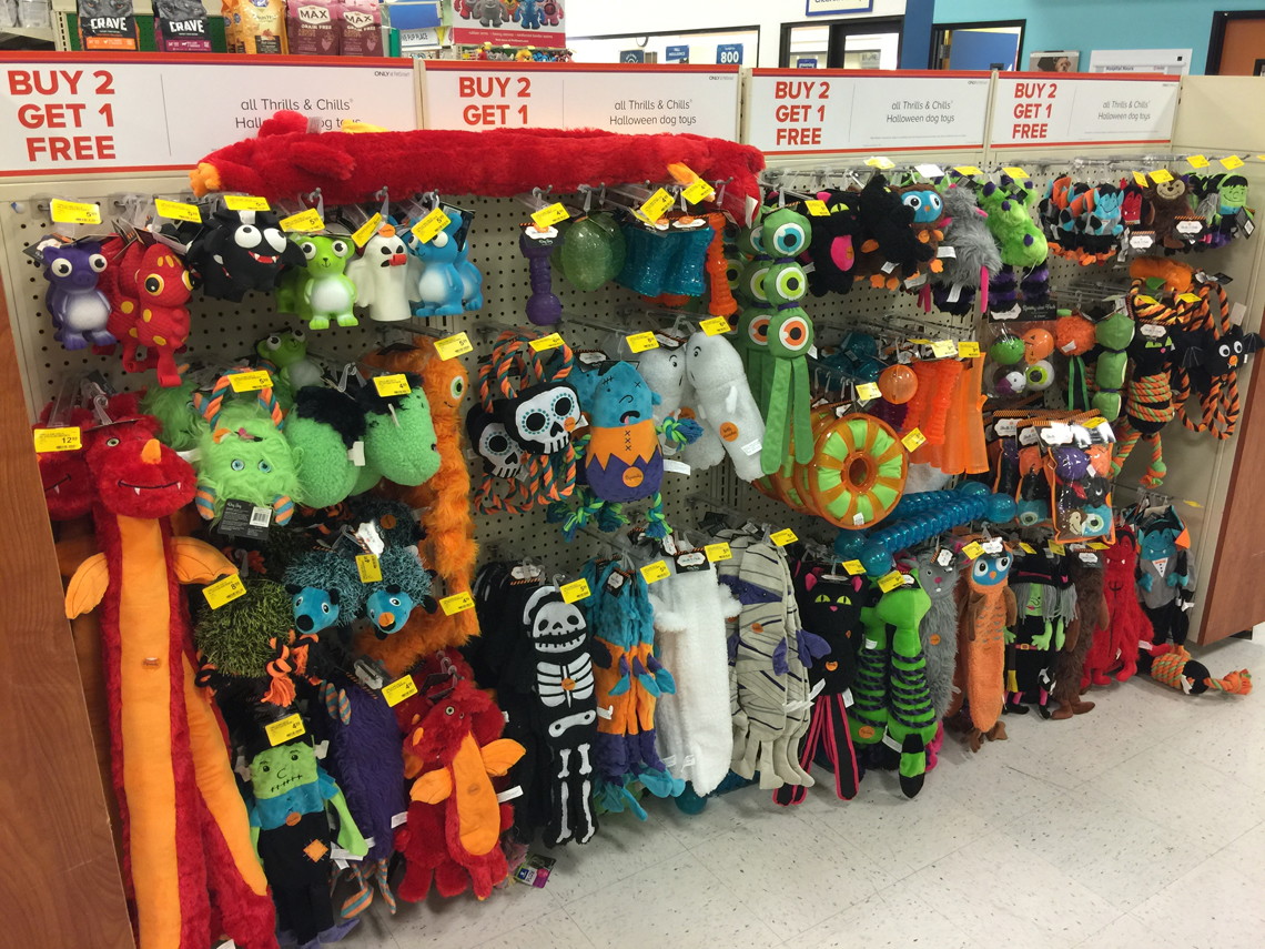 petsmart halloween dog toys