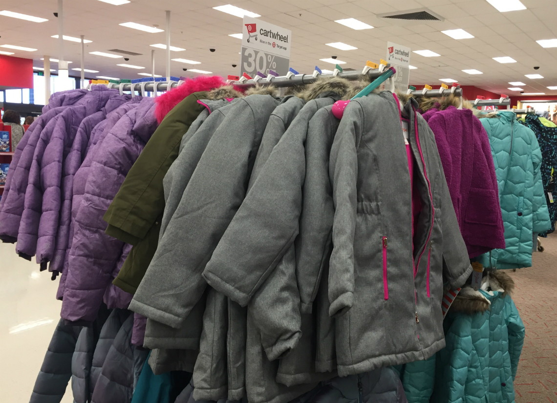 target girls parka
