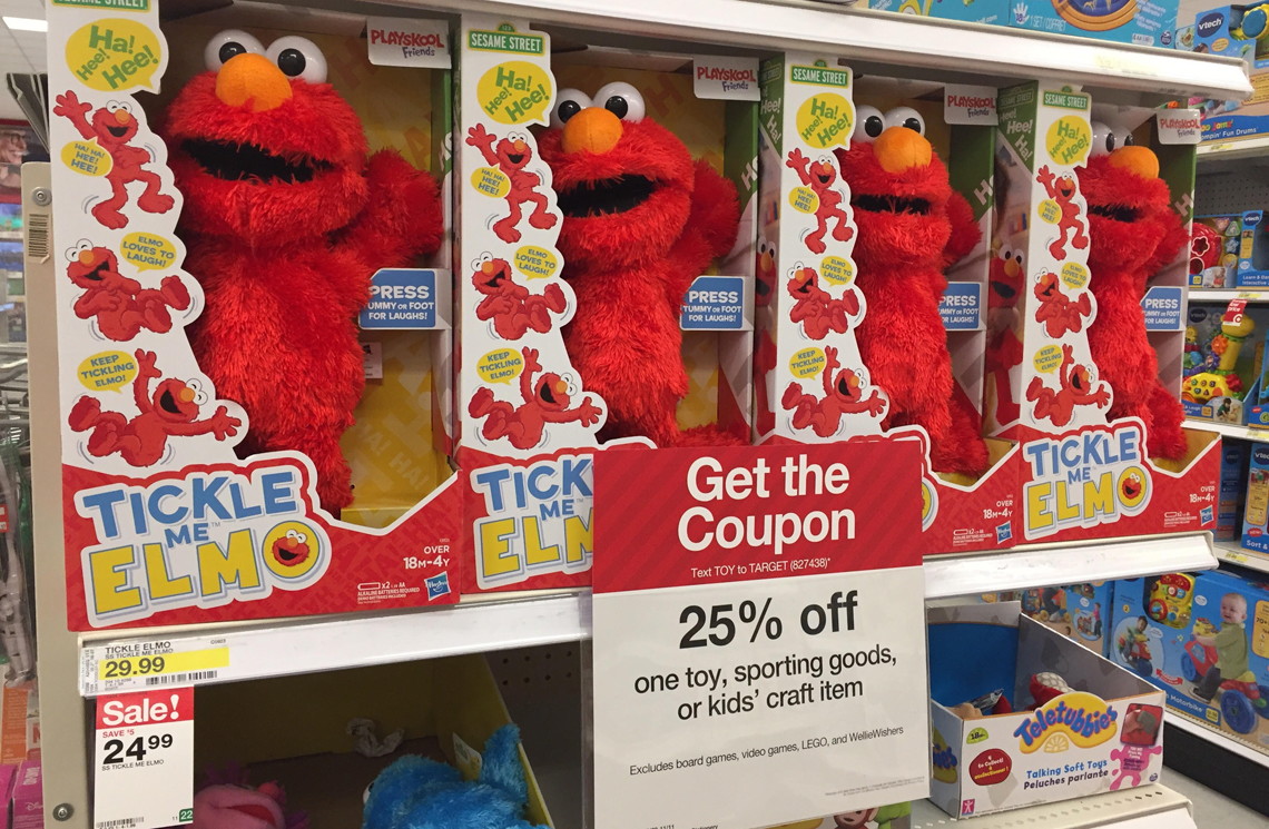 tickle me elmo target