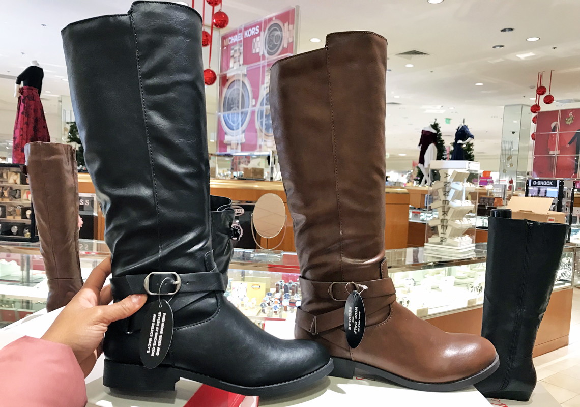 macy's riding boots