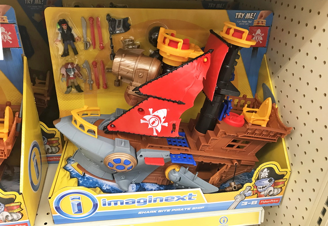 imaginext pirate ship walmart