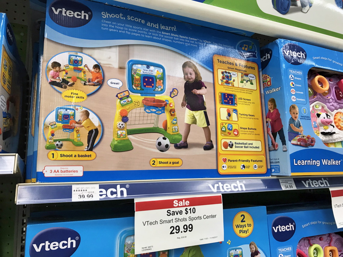 vtech smart shots sports center target