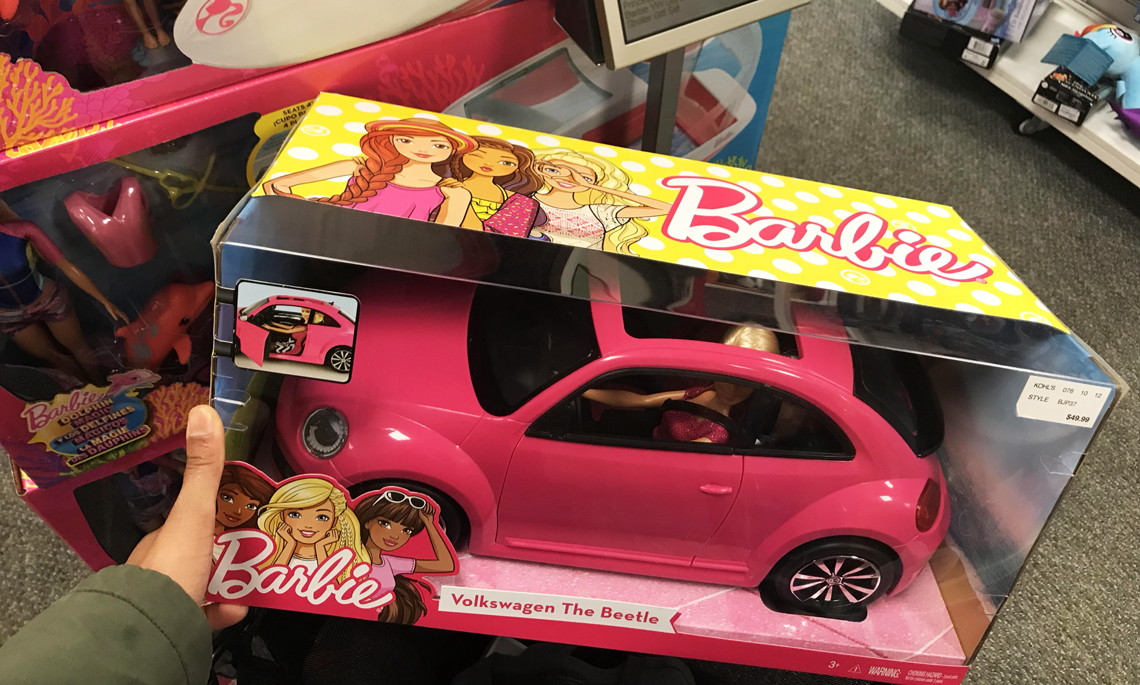 kohls barbie car