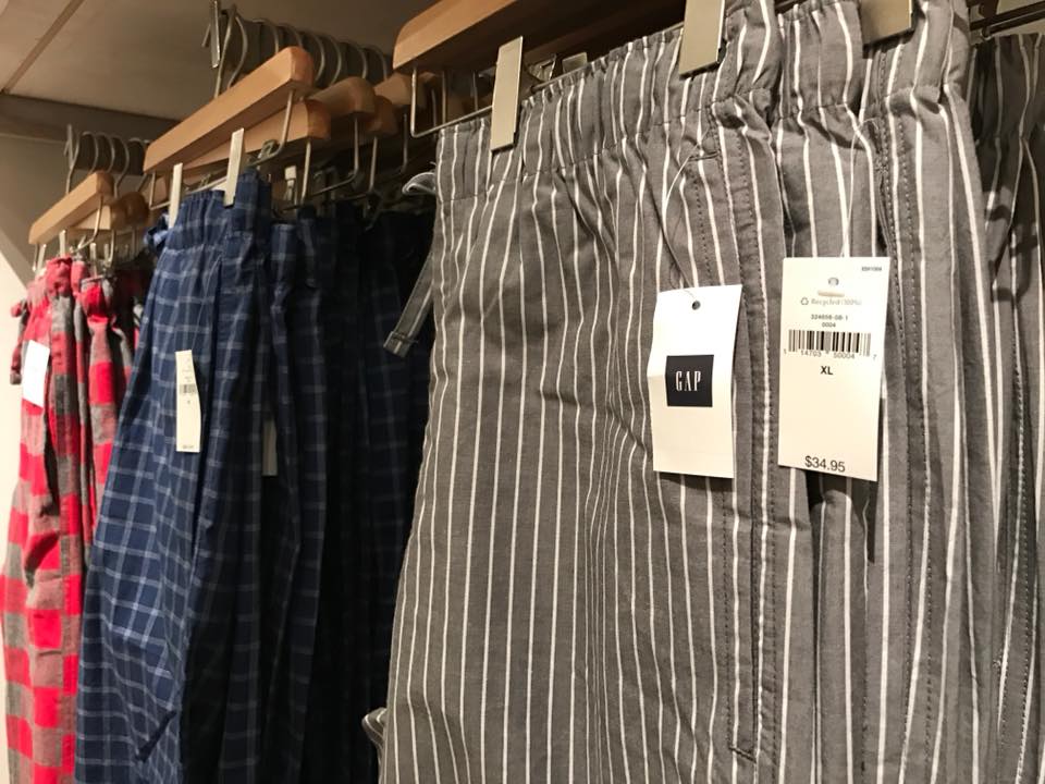 gap mens flannel pajamas