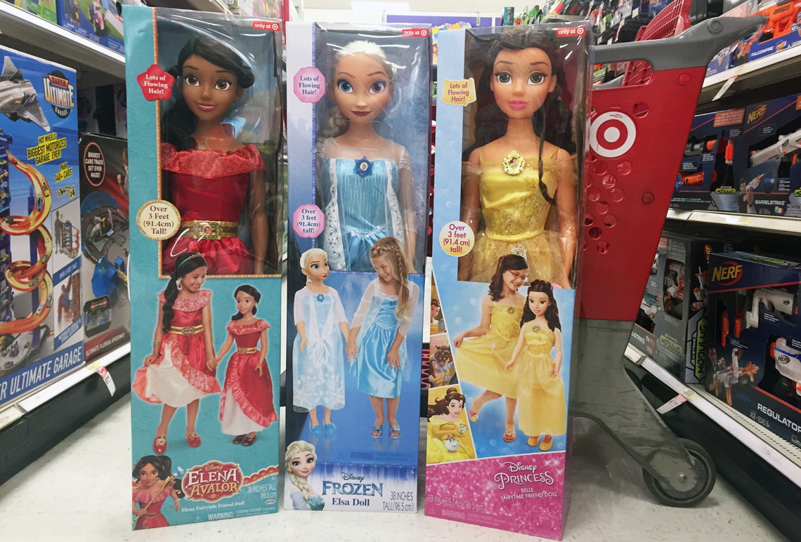 my size belle doll target