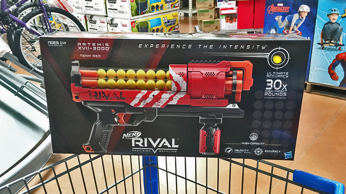 Nerf Rival Artemis Xvii3000 Red