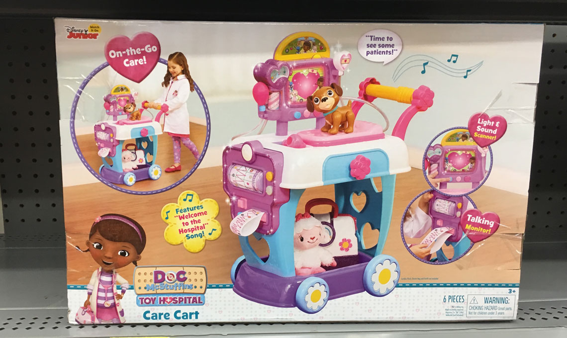 doc mcstuffins hospital care cart target