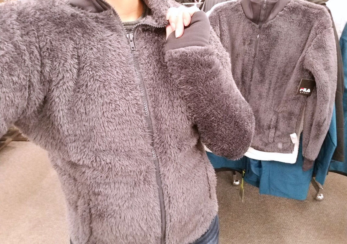 kohls fila fleece jacket