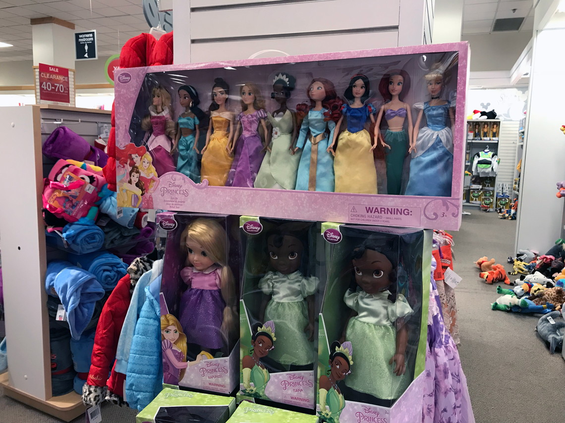 disney princess 9 piece doll set
