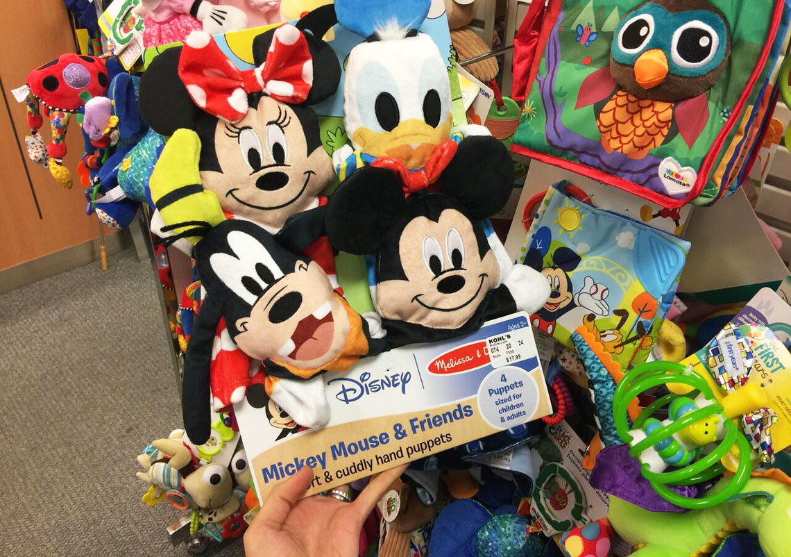 melissa and doug mickey mouse puppets