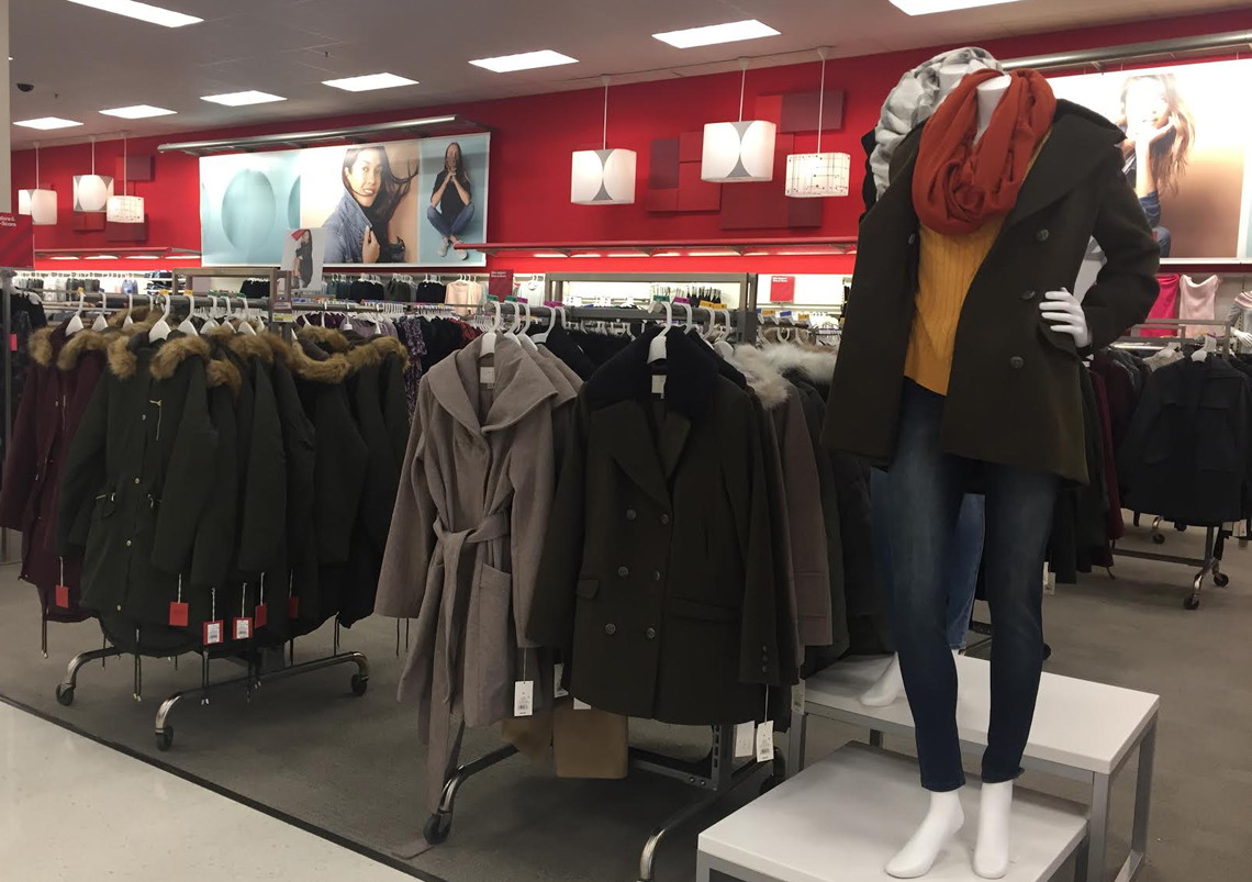 target women's coats