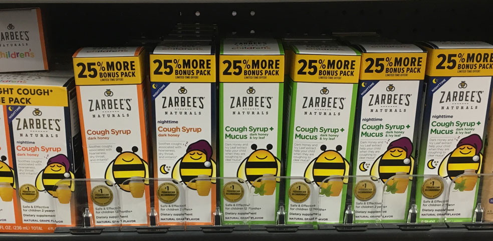 zarbee's baby cough syrup walmart