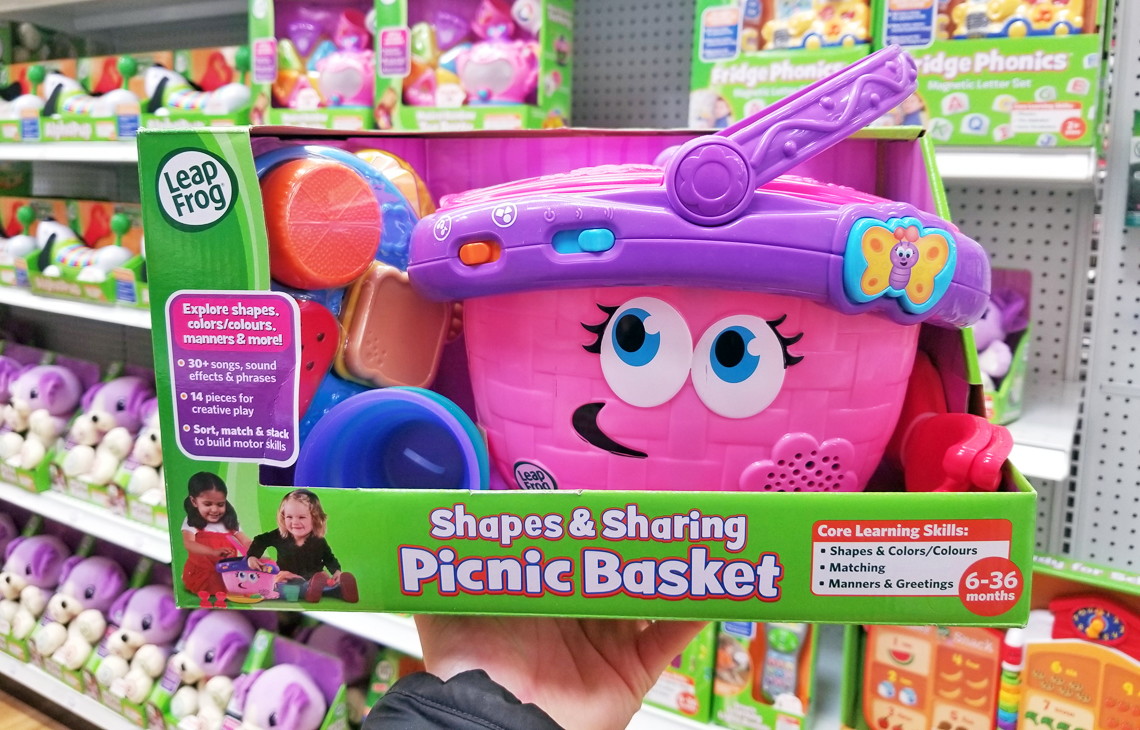 shapes and sharing picnic basket