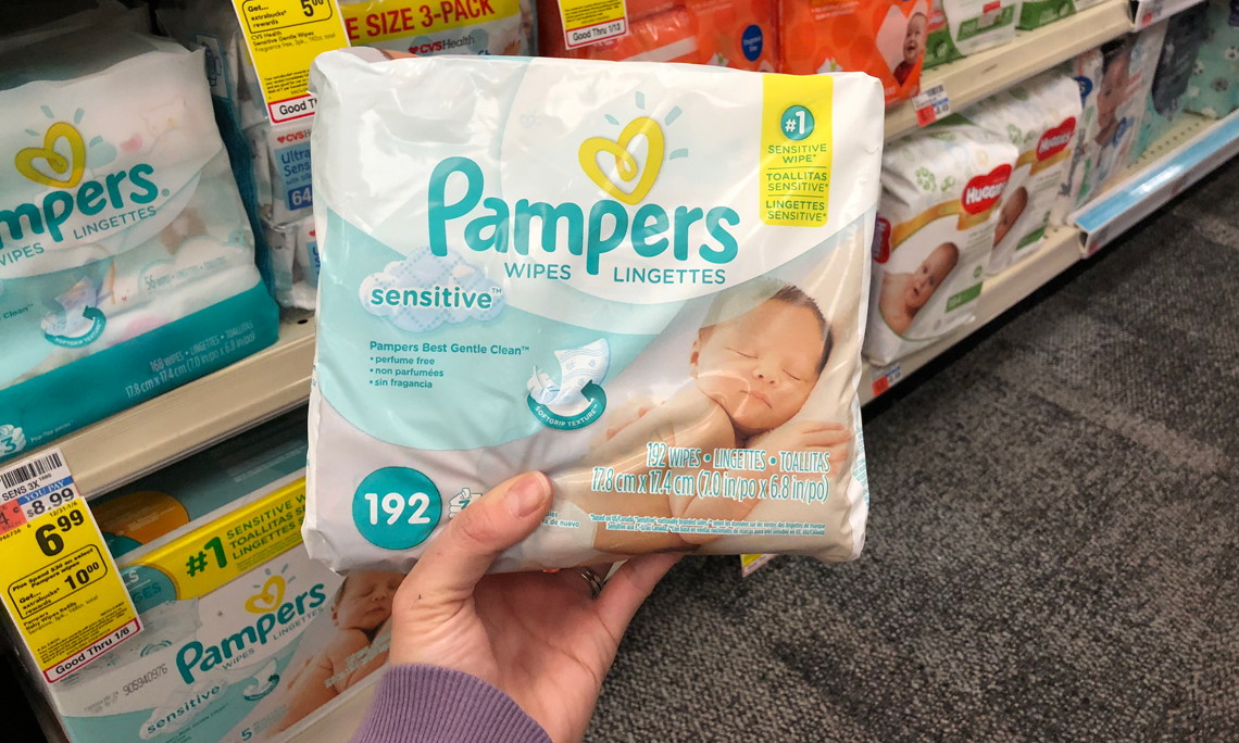 cvs pampers wipes