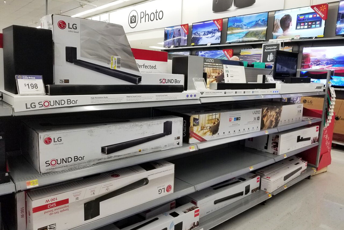 sound bars on sale at walmart