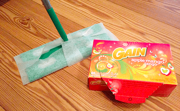 Swiffer alternative if you run out of pads.
