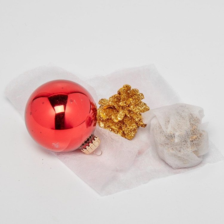 Protect Christmas ornaments in storage.
