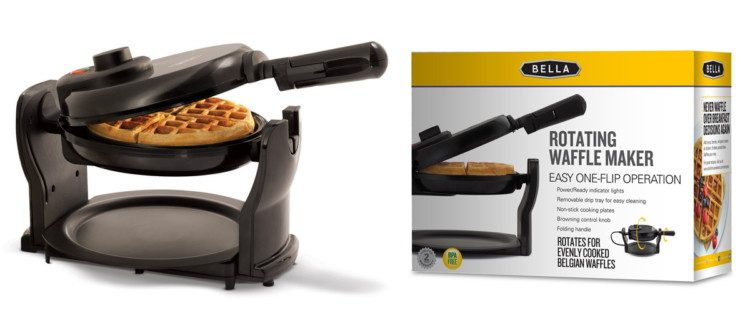 Bella Rotating Belgian Waffle Maker Only 18 67 At Amazon Reg
