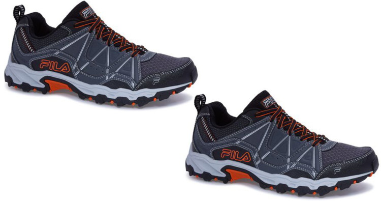 fila at peake 17 grey running shoes 