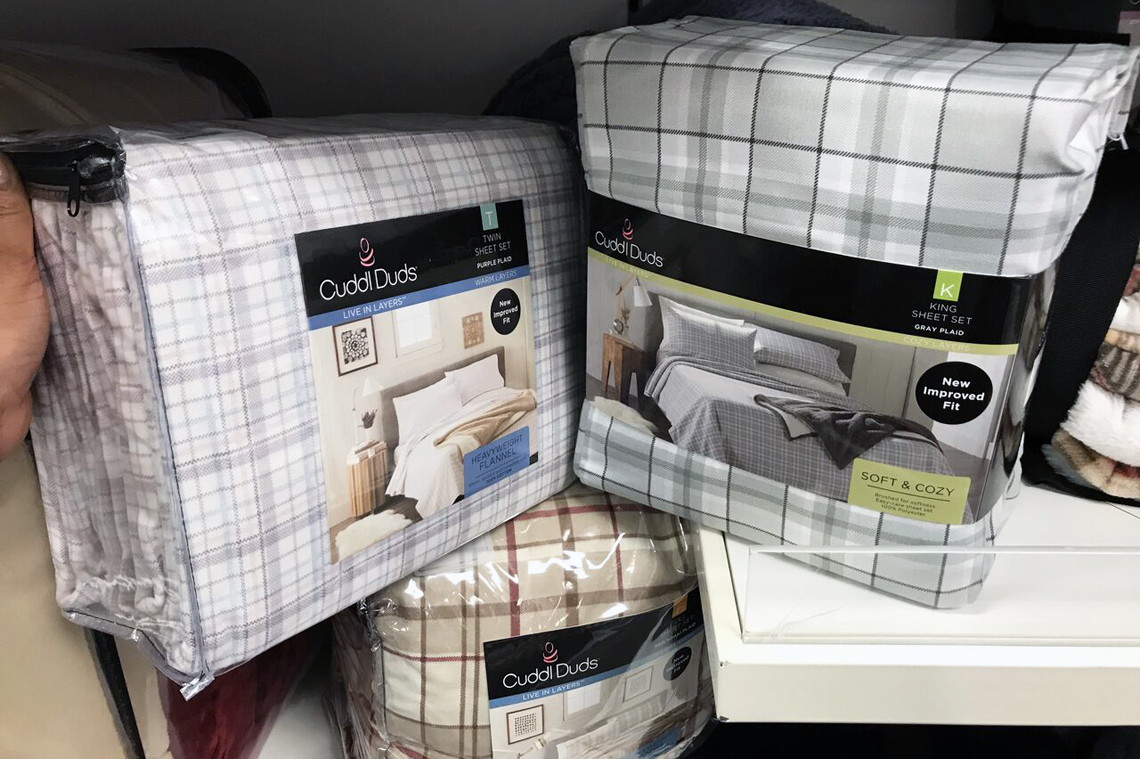 kohl's cuddl duds flannel sheets