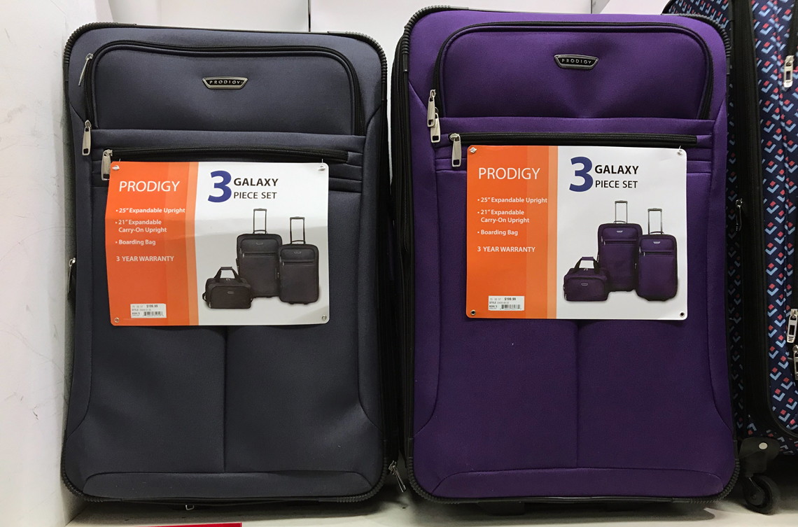 prodigy luggage purple