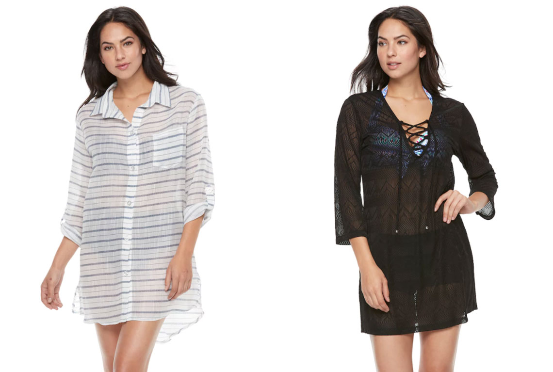 apt 9 swim cover up