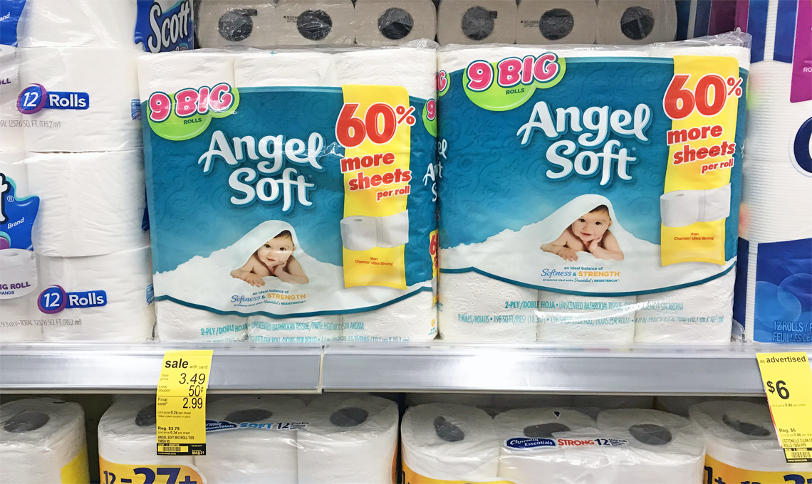 Angel Soft Toilet Paper 9 Pack Only 2 49 At Walgreens The Krazy angel-soft-toilet-paper-9-pack-only-2-49-at-walgreens-the-krazy