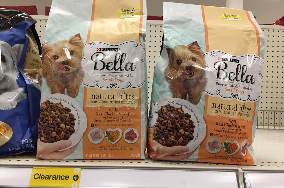 bella dog food target