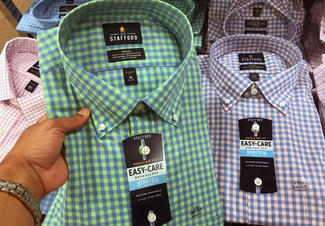 jcpenney fitted dress shirts