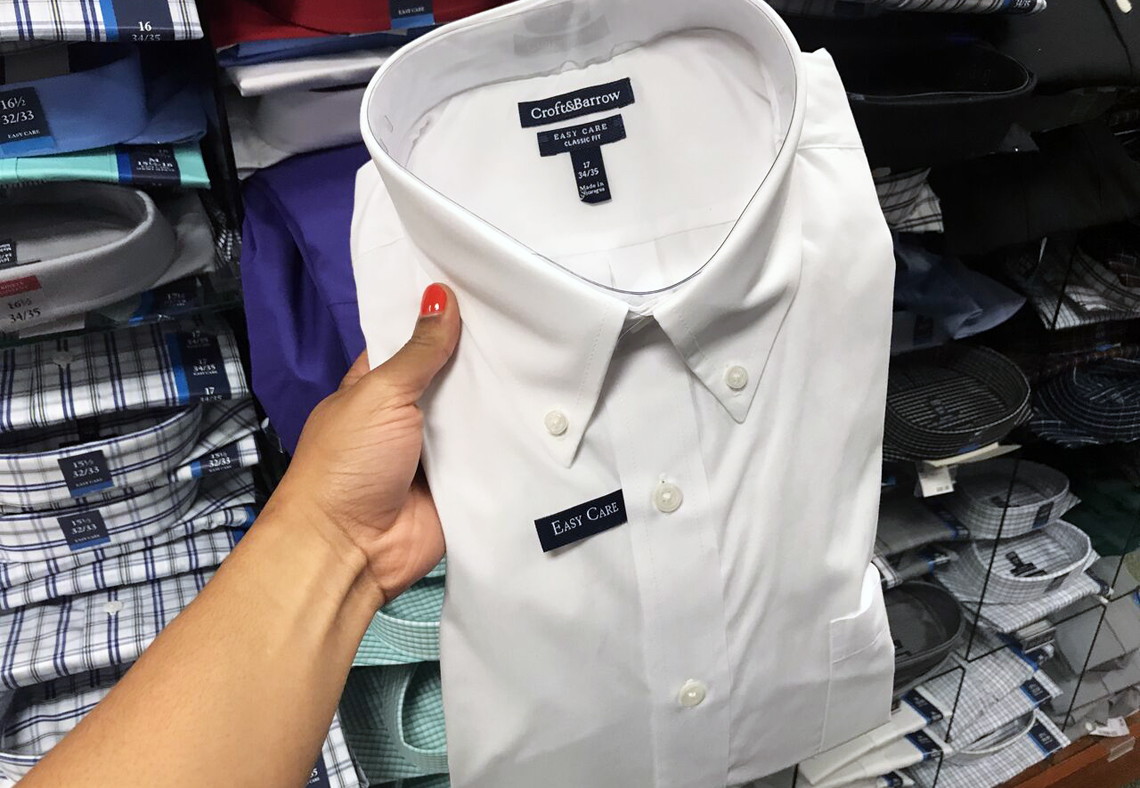 kohls men dress shirts