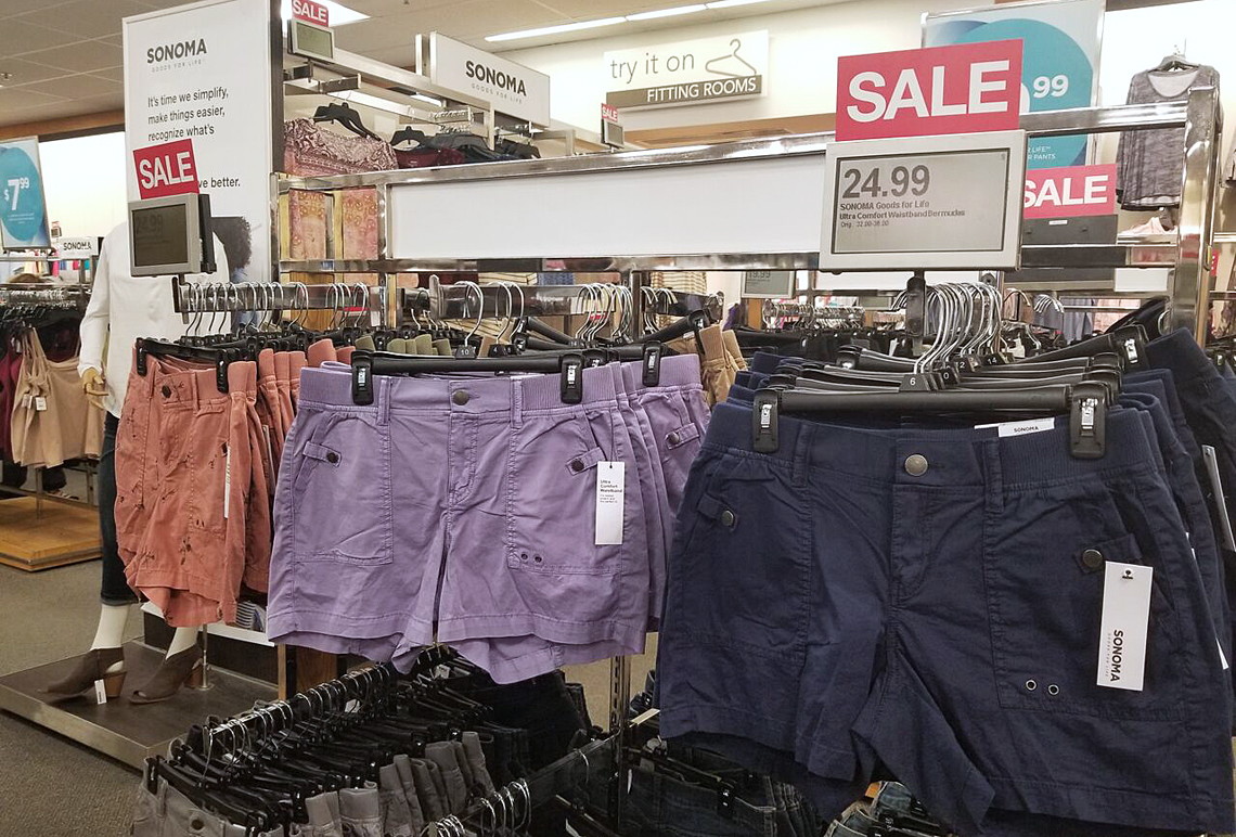 sonoma goods for life women's shorts