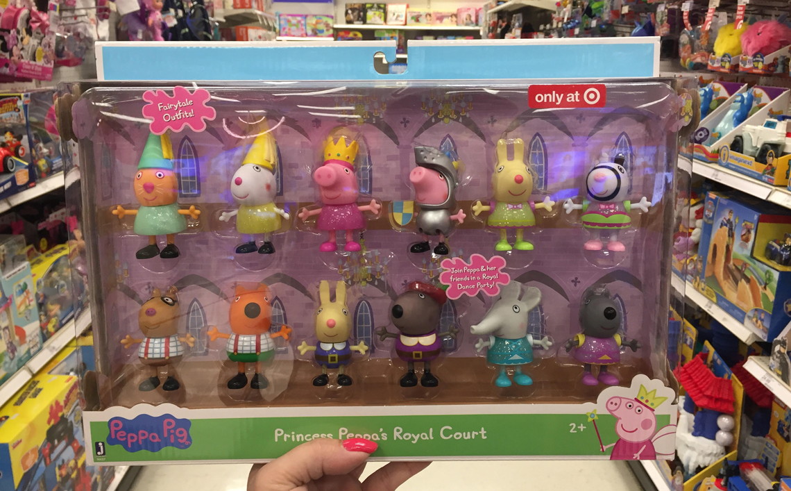 peppa pig royal family figure set