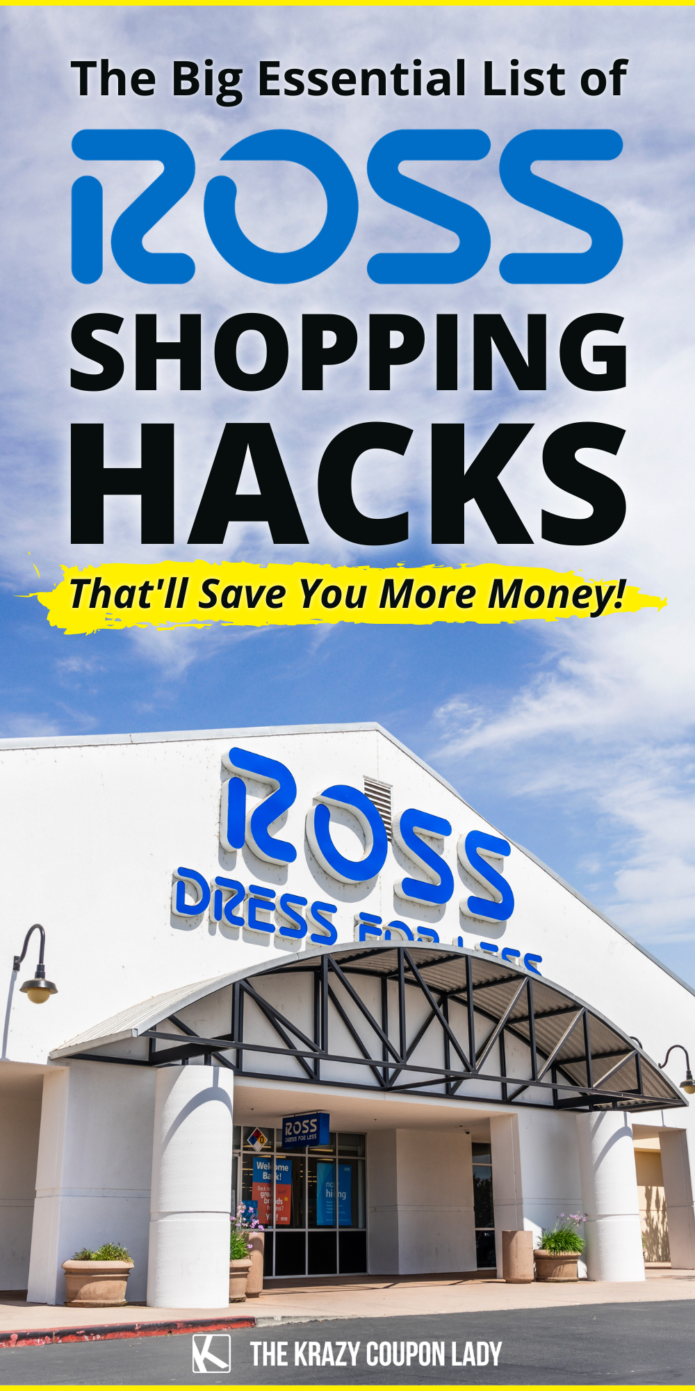 shy half Luster Ross Dress For Less: 20 Ways To Save More - The Krazy Coupon Lady
