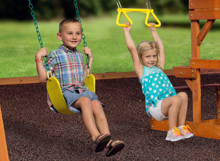 Walmart Com Backyard Discovery Tucson Cedar Wooden Swing