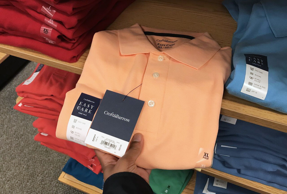 kohls mens polos